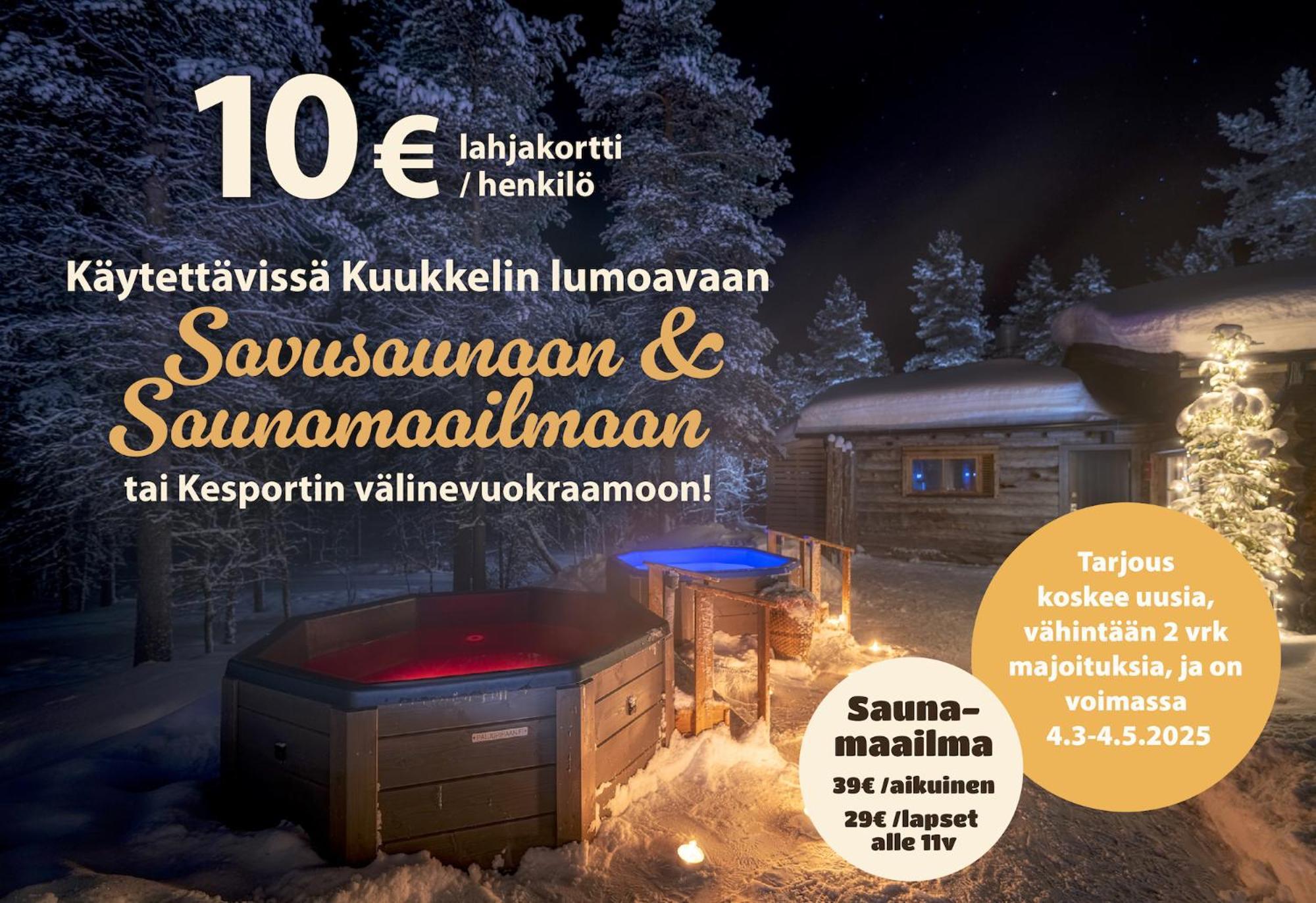 Huoneisto Kuukkeli Log Teerenpesae - Premium A48 *